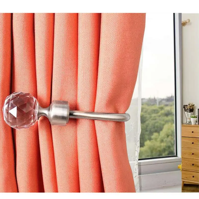 2 предмета U образный al препятствие крючки станок и хрустальный шар Шторы