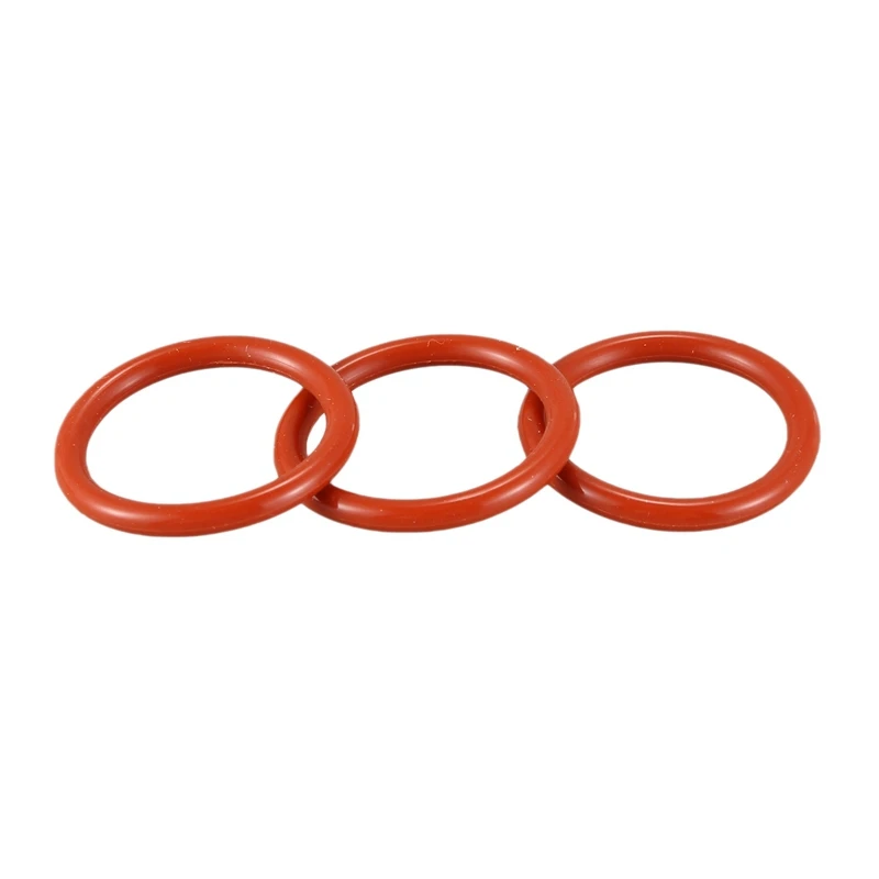 28 мм x 3 Силиконовое уплотнительное кольцо масляное уплотнение шайбы красного