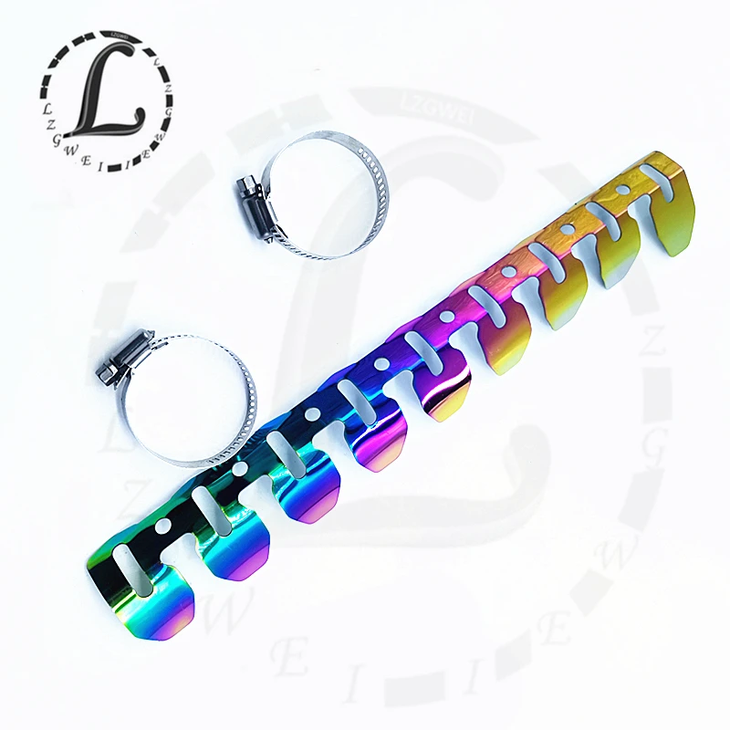 Защита от выхлопных газов мотоцикла подходит для внедорожников KLX250 XR250 XR400 TTR250