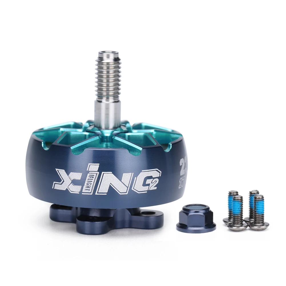 IFlight XING2 2306 2555KV / 1755KV 4S-6S FPV Motor sin escobillas Unibell compatible Nazgul 5 pulgadas de la h&eacute;lice para Dron de carreras con visi&oacute;n en primera persona parte-0