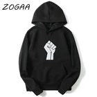 Толстовка ZOGAA мужская с капюшоном, свитшот с принтом в стиле Харадзюку, Повседневная Уличная одежда для пар, весна