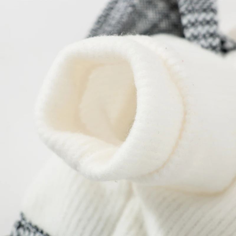 Hipidog Новое поступление красивая теплая зимняя клетчатая собачья юбка с кошкой