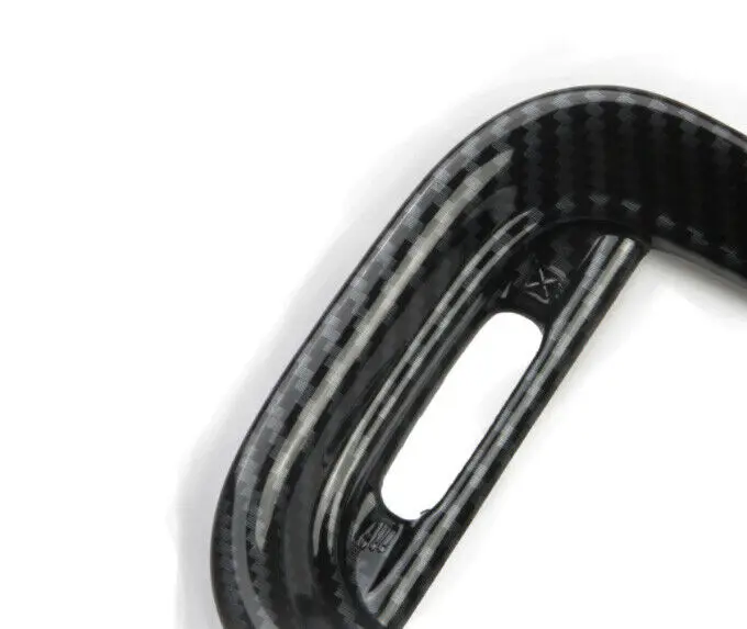 

ABS Carbon Fiber Air Vent Cover AC Outlet Trim Fit for Dodge Charger 2016-2021