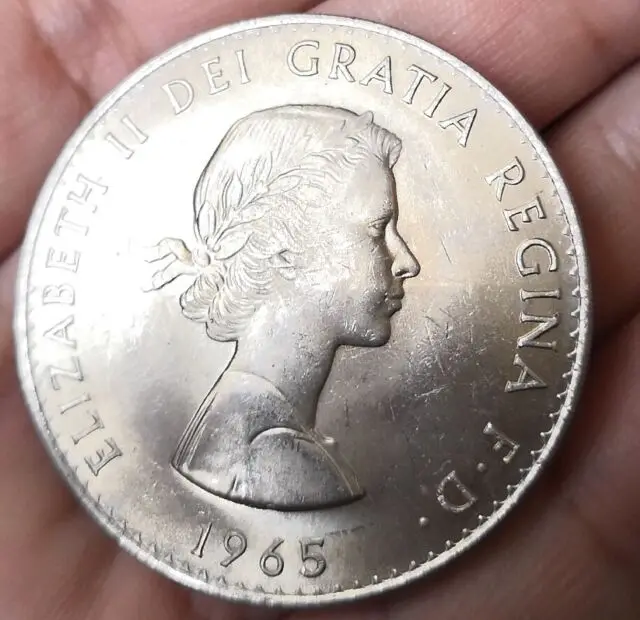 38mm Winston Churchill 100% Real Genuine Comemorative Coin Original Collection | Дом и сад