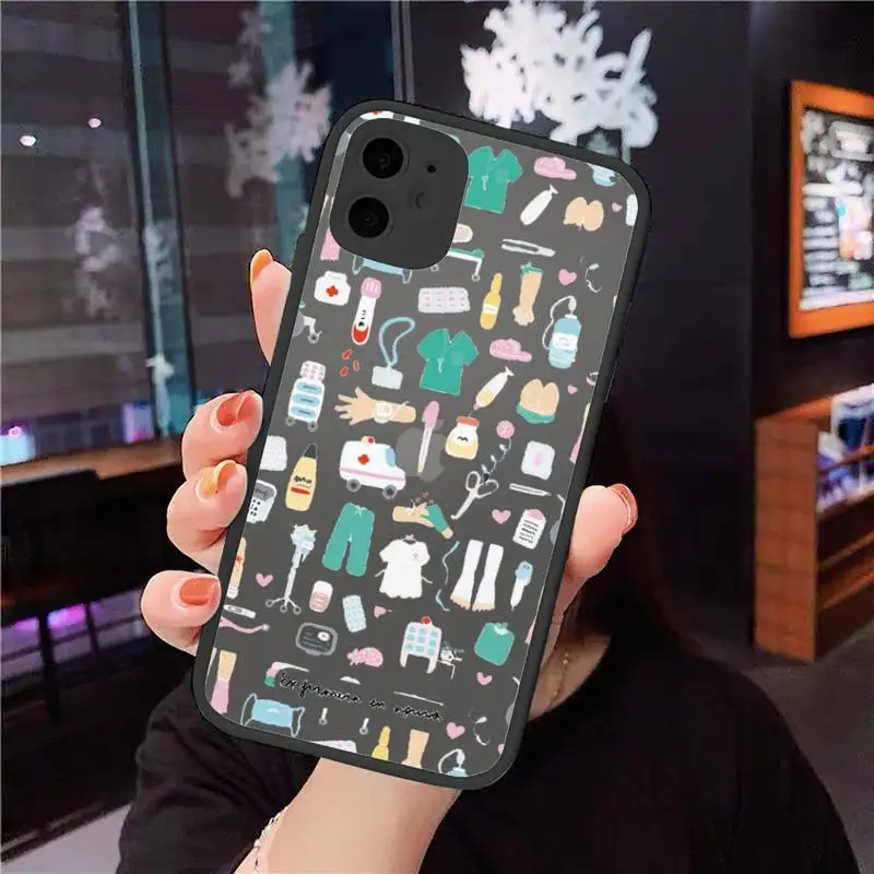 

Jujutsu Kaisen Love yourself Milk Biscuits kirishima Phone Case matte transparent For iphone 7 8 11 12 plus mini x xs xr pro max