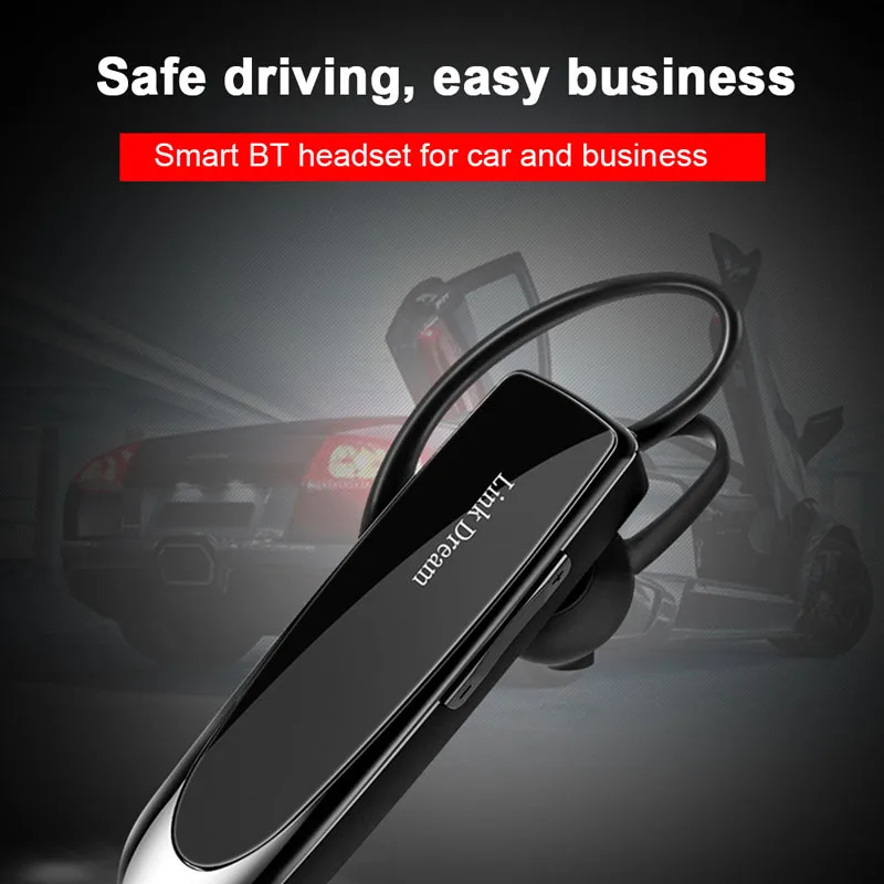 

New Bee Bluetooth Headset Bluetooth 5.0 Earpiece Handsfree Earphones Mini Wireless Earbuds for iPhone Xiaomi