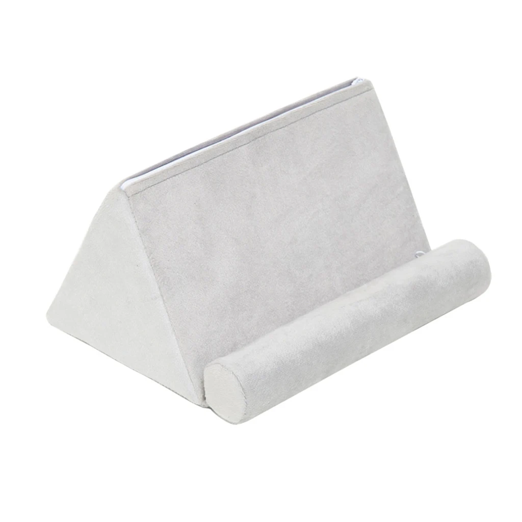 Замшевый держатель для Планшета Телефона портативный треугольник Подставка