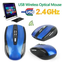 Wireless Optical Mouse 2.4GHz USB Optical Adjustable Receiver Computer Mouse Ergonomic Mice Gaming Mouse For PC Computer Laptops