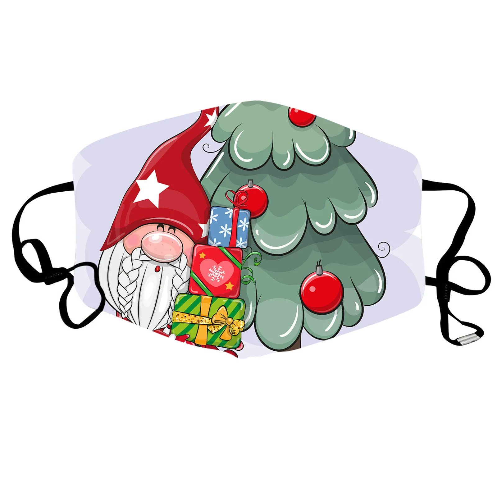 

1PC Christmas Protective Mascarillas Adult Cartoon Anime Face Mask Reusable Mouth Caps Washable Breathable Cotton Mouth Mask Hot