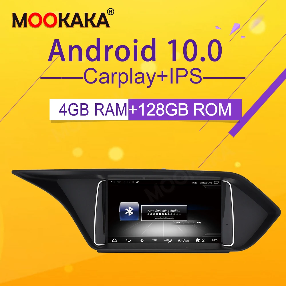 

Android 10.0 8+128G Car GPS Navigation For MERCEDES-BENZ E W212 2009-2016 Radio Multimedia Stereo Recoder Head Unit DSP Carplay