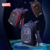 disney marvel school bags for boys primary student shoulder orthopedic backpack grade 1 5 spider man captain america mochilas