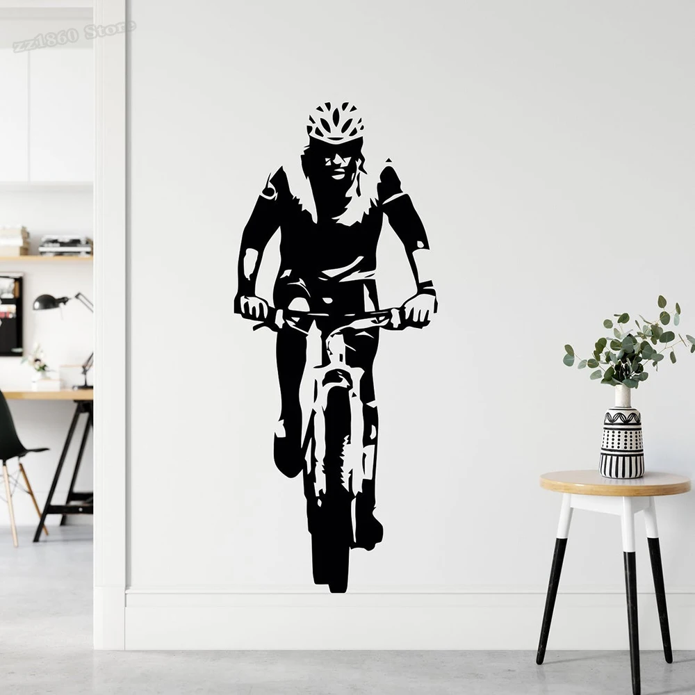 

Наклейка на стену велосипеда, велосипеда, спорт, экстремальные виды спорта