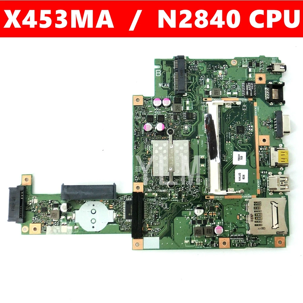 Материнская плата X453MA с процессором N2840 REV2.0 для ASUS X453M X453 X403M F453M материнская