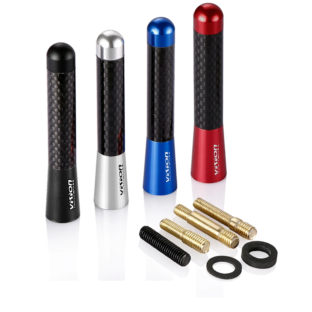 Высокое качество 8 см углеродного волокна автомобиля антенны для Ford focus 2 и 3. fiesta