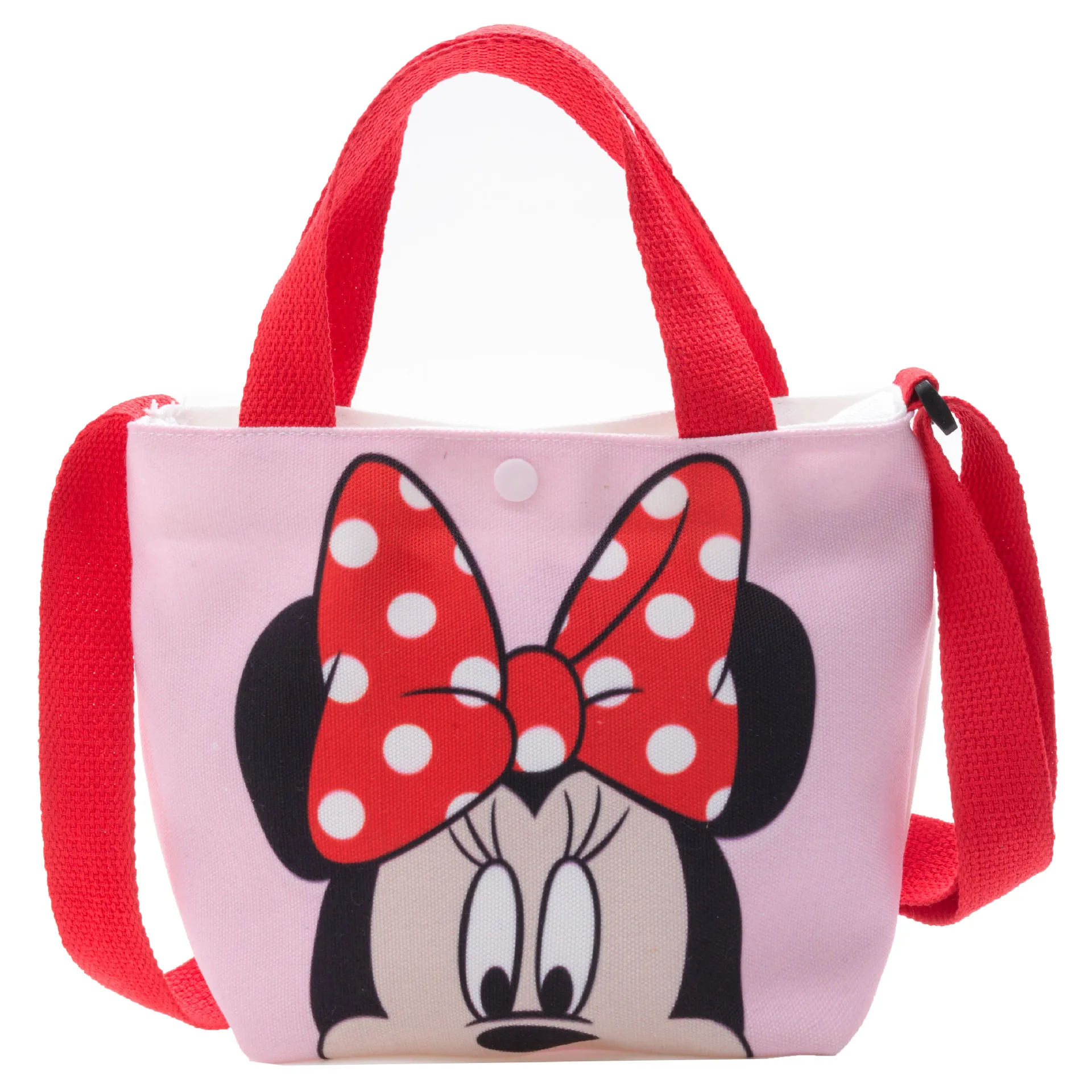 

Disney 2021 New Canvas Cabs Cartoon Cute Girls' Single-Shoulder Bag Casual Versatile Kid's Messenger Bag