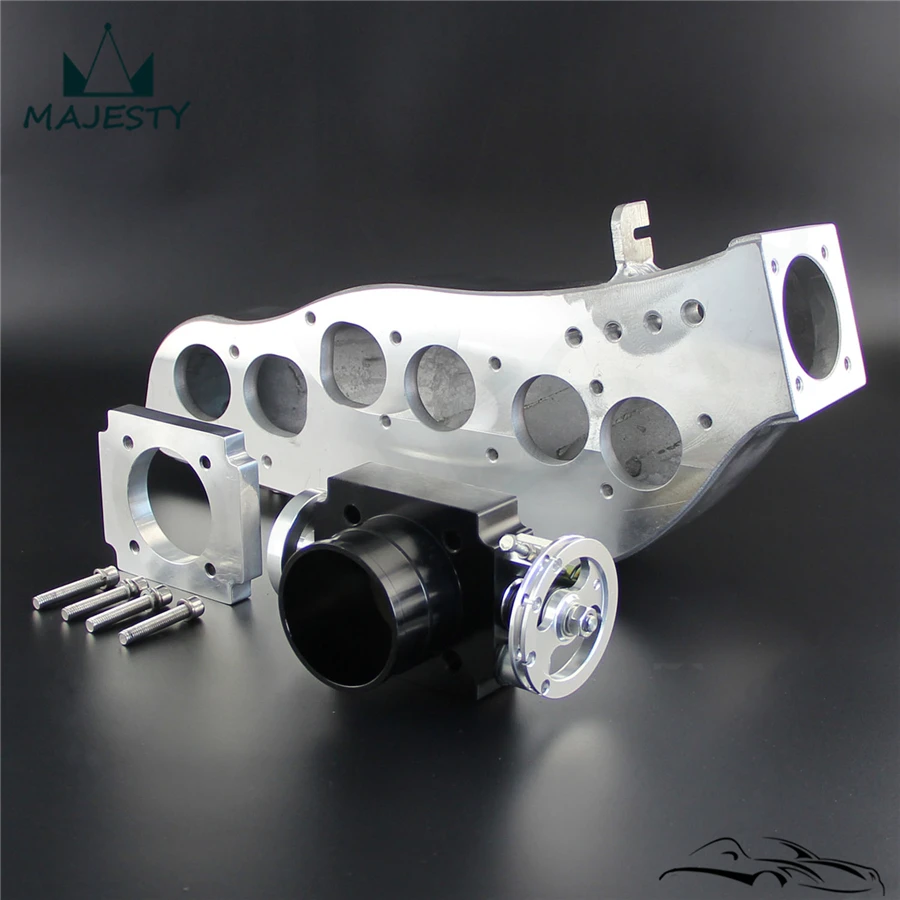 Впускной коллектор + 65 мм корпус дроссельной заслонки подходит для N * issan S kyline RB20DET