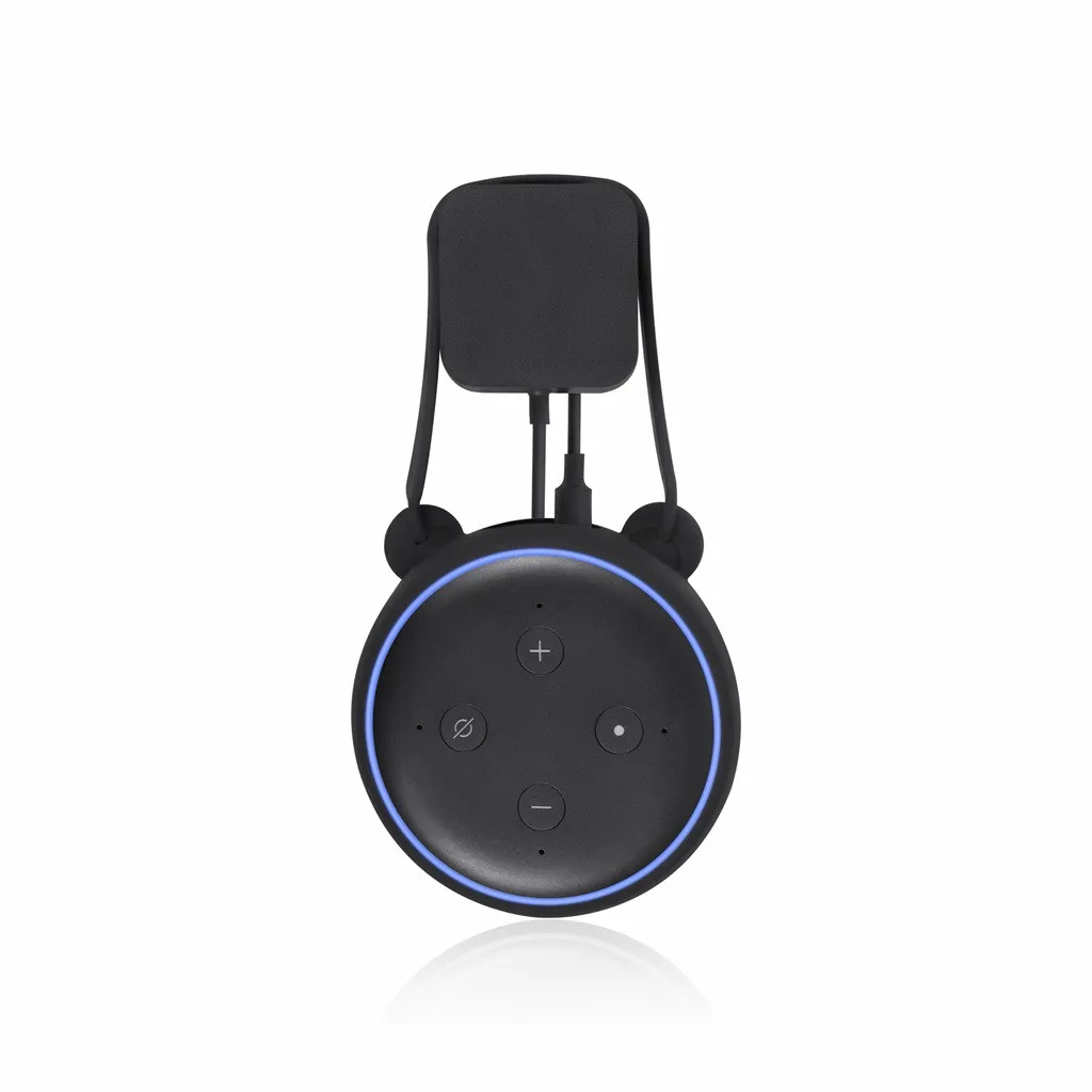Case For Echo Dot 3rd Generation Smart Spreaker Outlet Wall Mount Hanger Holder Stand Waterproof Cover Pretective Skin | Электроника