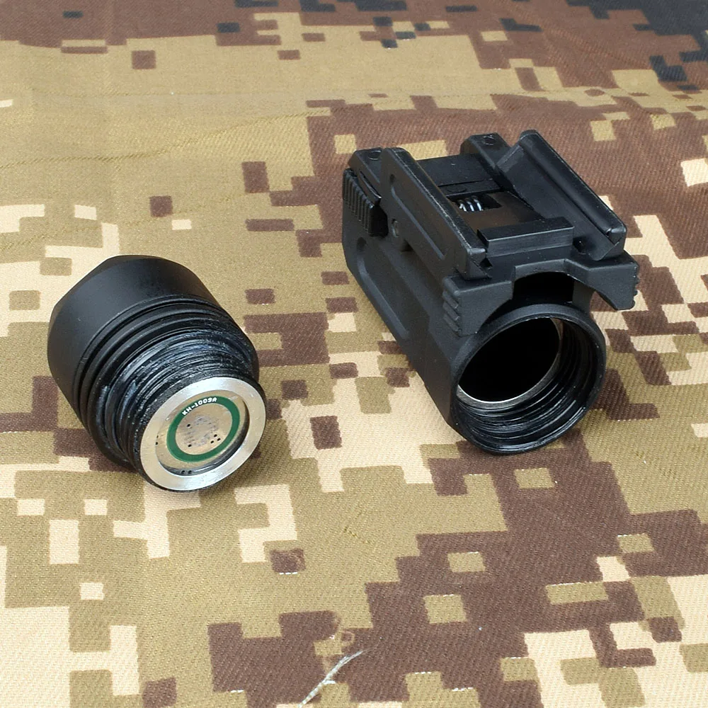 Светодиодный фонарь для ружья винтовки Glock пистолет вспышка светильник тактический фонарь вспышка светильник с выпуском 20 мм крепление для пистолета страйкбол