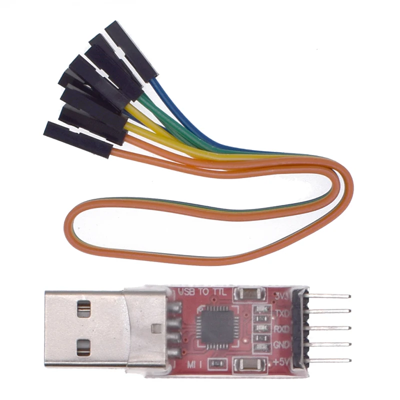 20 компл./лот модуль CP2102 USB к TTL serial UART STC кабель для загрузки PL2303 супер обновление