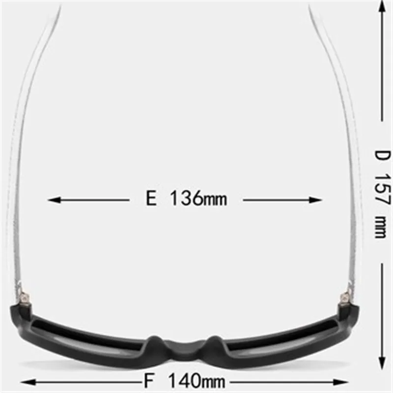 

1 Pair Square Polarized Sunglasses Outdoor Cycling Sport Large Frame Sun Glasses Camping Hiking Driving Eyewear Men