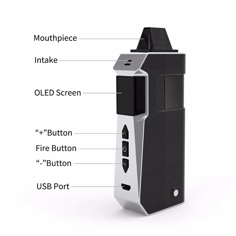 Керамический испаритель для диких сухих трав камера с контролем температуры