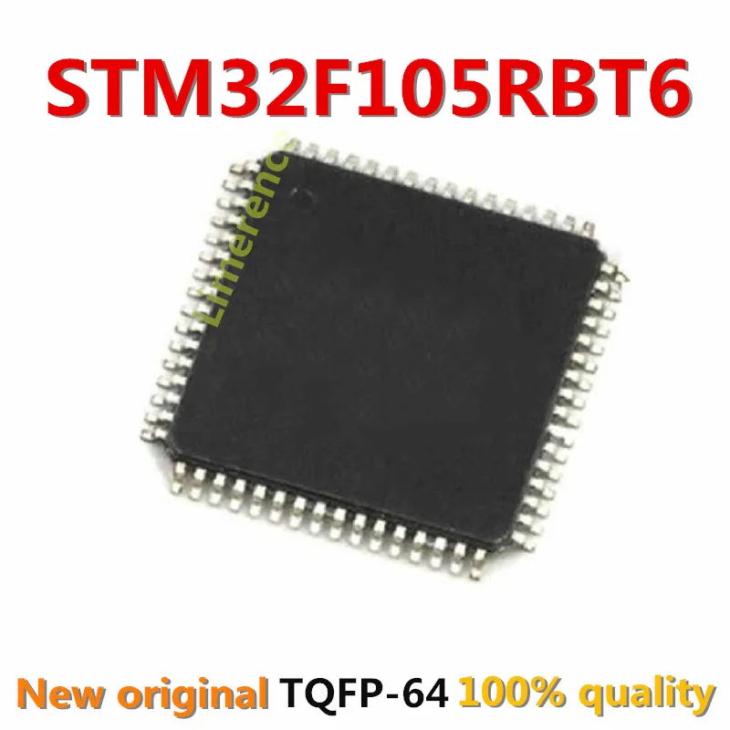 

1pcs/lot STM32F105RBT6 STM32F105RB STM32F105 LQFP64 Support the BOM one-stop supporting services
