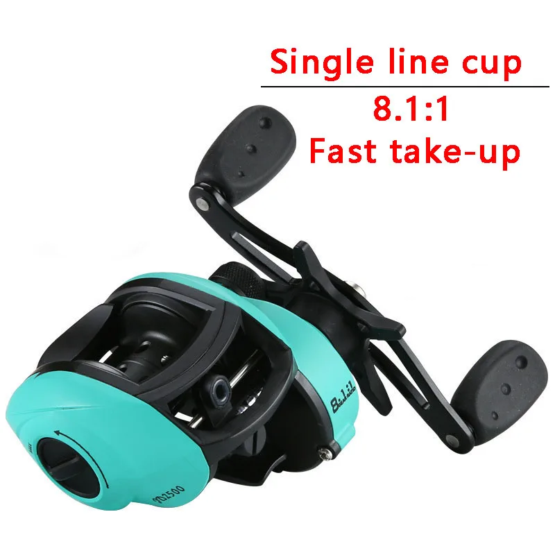 

Катушки для заброса приманки, металлические Рыболовные катушки 8,1: 1, катушки для дальнего расстояния, подвесная лодка для микрообъектов