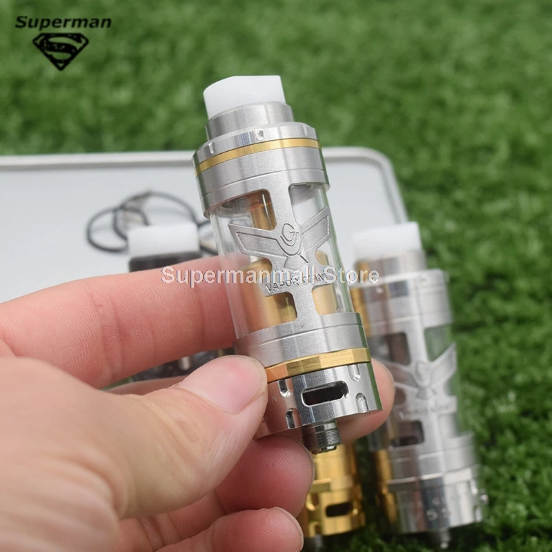 Новый VG V5S RTA 23 мм 5 мл емкость перестраиваемый бак атомайзер электронная сигарета