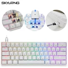 Игровая клавиатура SKYLOONG GK61, механическая, с RGB-подсветкой