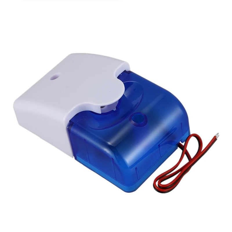 Hot 3C-Mini Wired Strobe Warning Siren Durable Dc 12V Sound Alarm Flashing Light Horn Home Security System 115 |