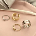 2021 тренд бабочка кольца для мужчин и женщин пара колец для влюбленных комплект манжета соответствующие кольца для пары Регулируемая Ювелирные Bague