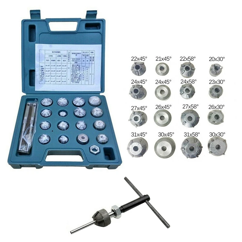 Universal Valve Seat Reamer Motorcycle Repair Cutter Tool Set Fit for Honda Suzuki | Инструменты