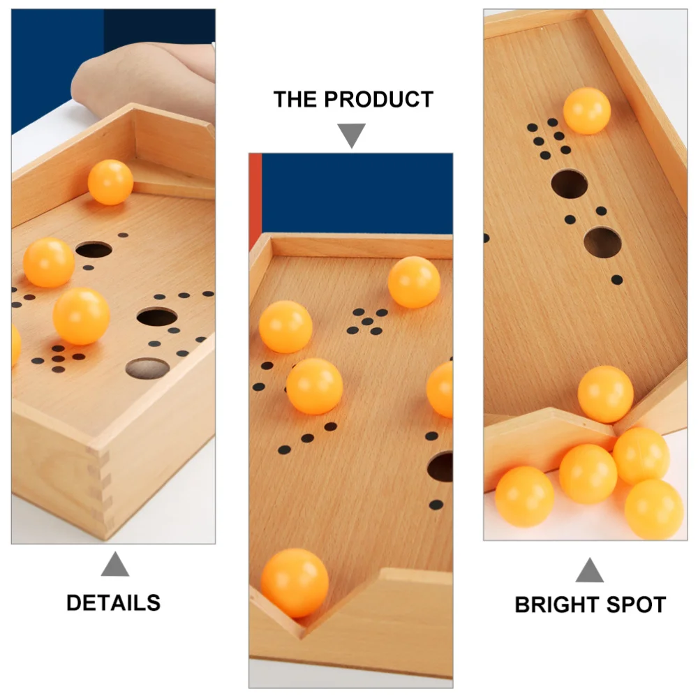 

1 Set Table Tennis Early Education Toy Practical Portable Educational Toy