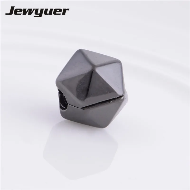 Окисленные серебряные клипсы в виде рок звезды подвески из стерлингового