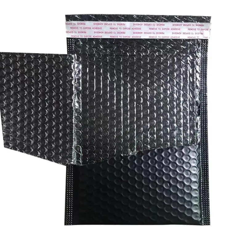 

10/20/50Pcs Envelopes Lined Mailers Self Seal Envelopes Black Mailing Bubble Padded Packaging For Book Magazine Gift Bags