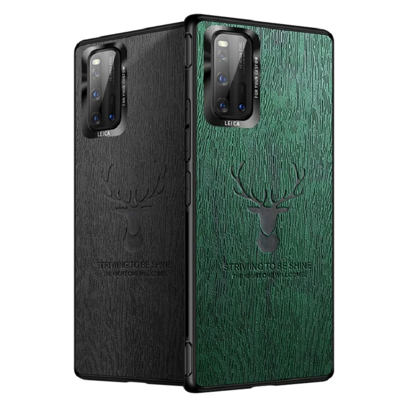 

Simple version of Xianglu bark pattern for VIVO iQOO5 X50 X30 X27 PROanti-fall and shockproof Cover