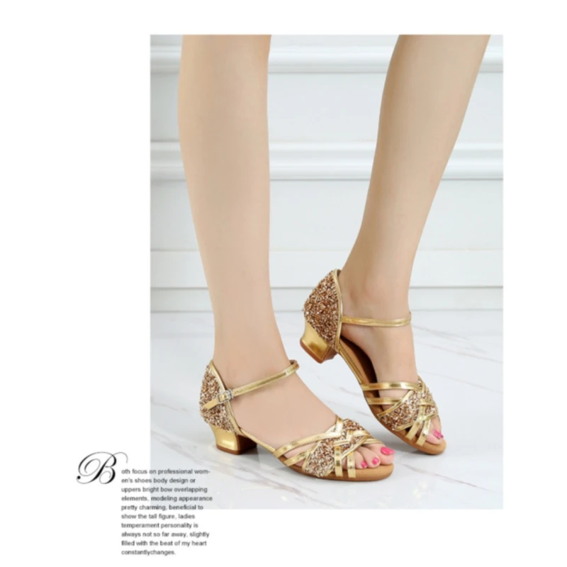 Детские танцевальные туфли для девочек/детей/женщин бальные латиноамериканских