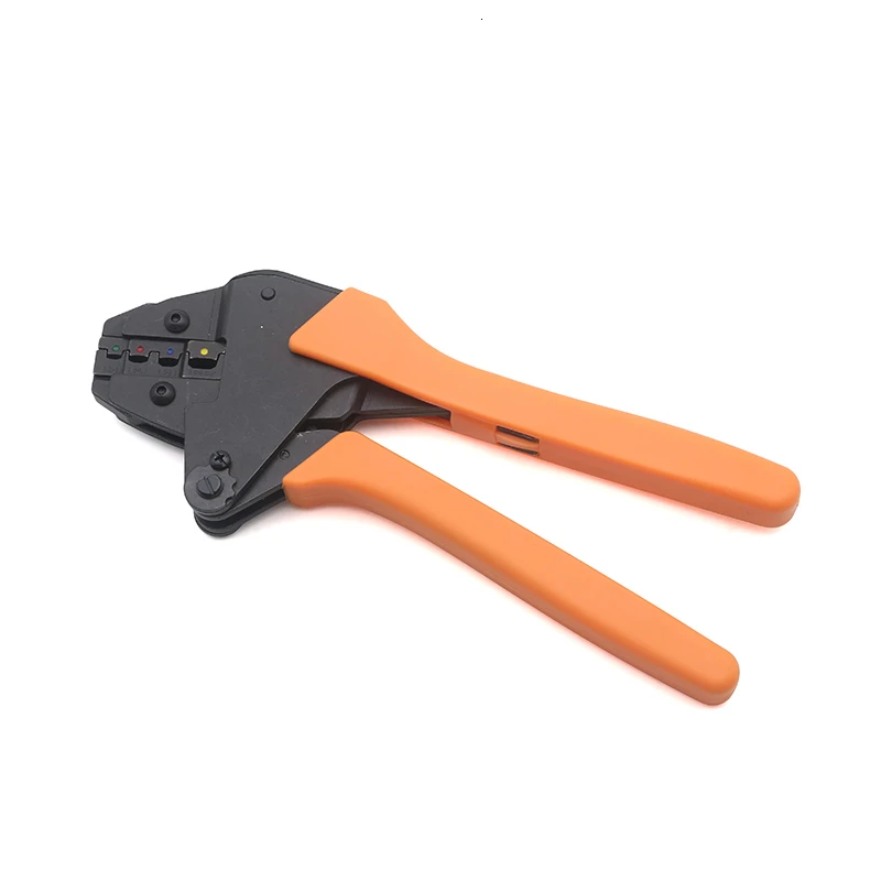 Crimping Tool Ratcheting Wire Crimper and Interchangeable Dies For Heat Shrink Connectors Non-Insulated Ferrule Terminals | Инструменты