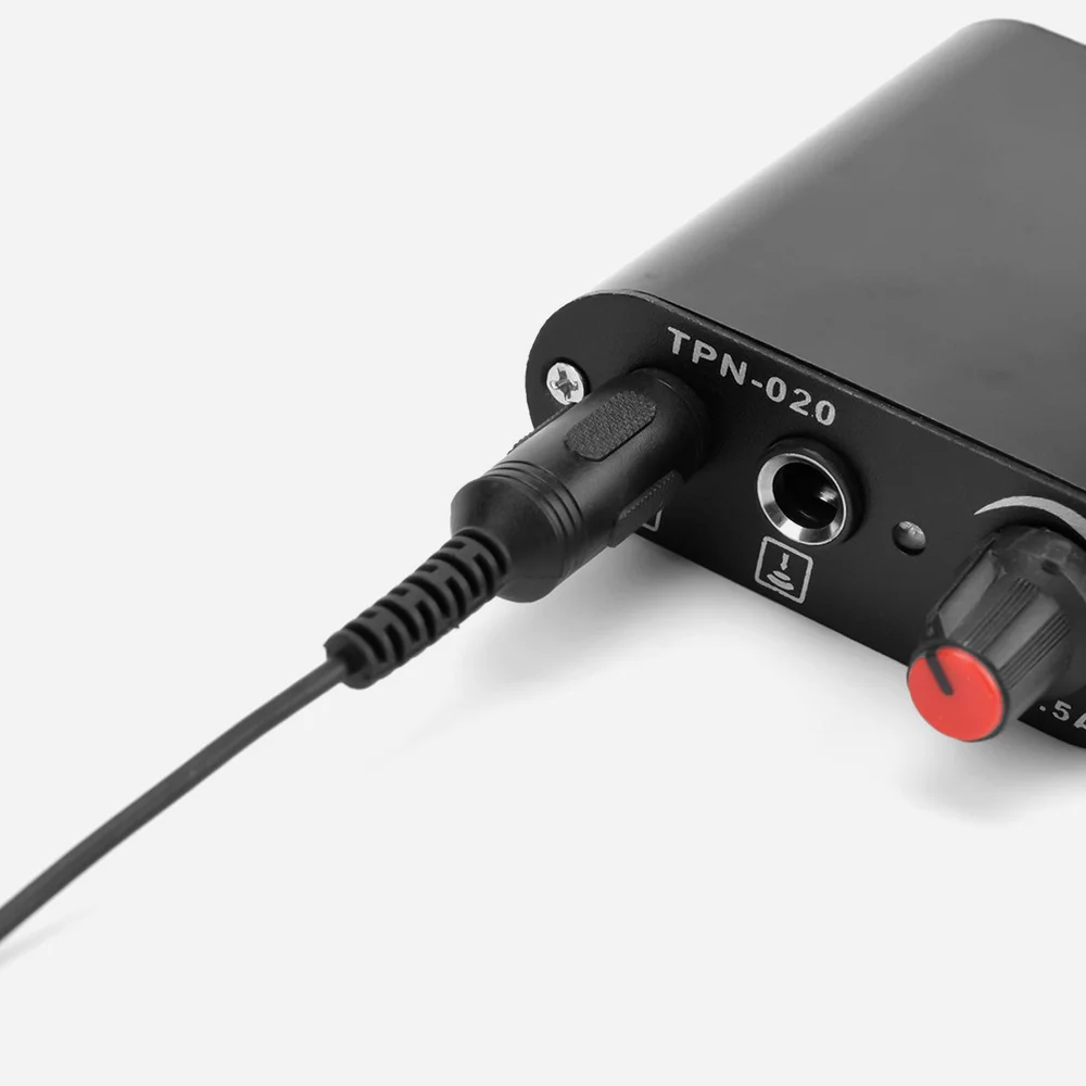 

1.92m Hook Line Durable Tattoos Clip Cord RCA Machine Hook Line (Black)