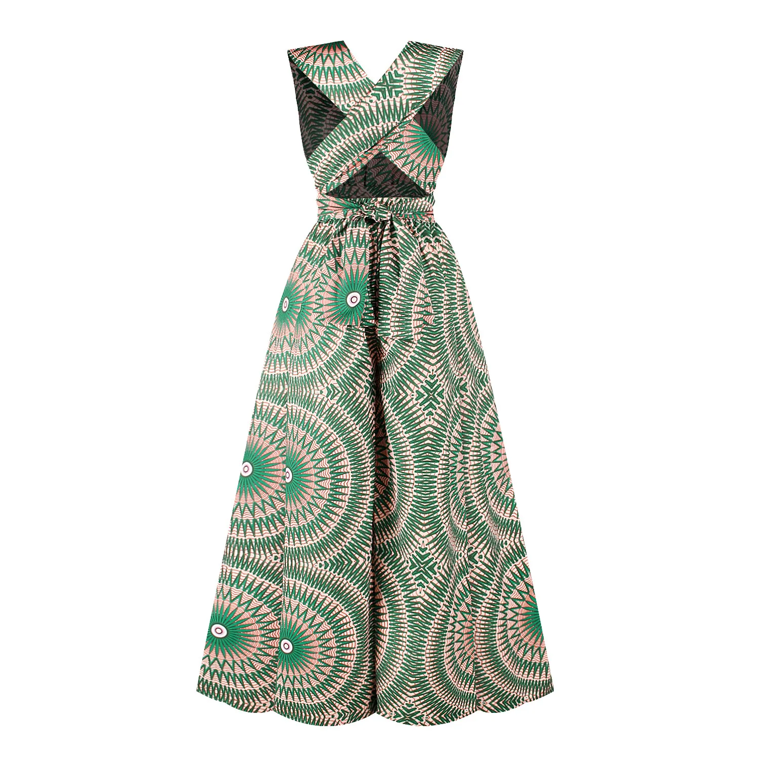 Принт Африканский комбинезон для женщин Традиционная африканская одежда Дашики