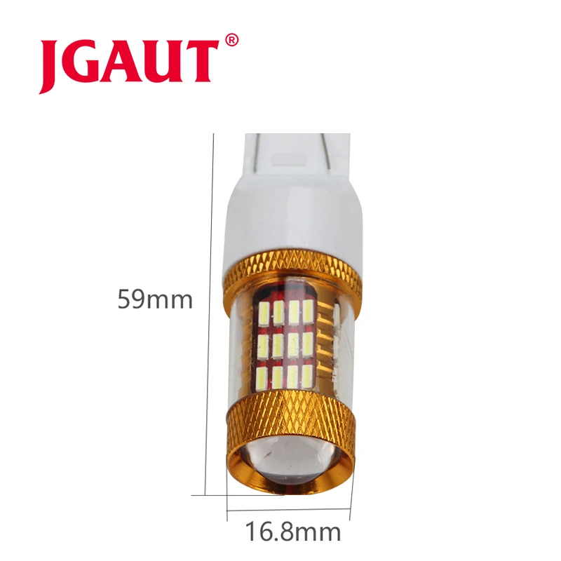 JGAUT T20 Высокая мощность 7443 7440 3156 3157 7441 клиновисветодиодный светодиод сверхъяркий