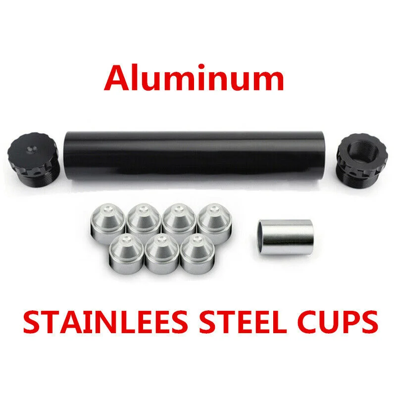 

1.05x7'' / 1.05x6'' Stainless Steel Cone Cups Oil Cleaning Tube Solvent Trap 1/2x28 + 5/8x24 Fuel Filter, .22, 5.56 Napa 4003