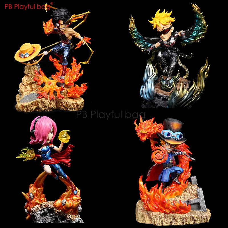 Одна штука Ace & Sabo Marco фигурка японского аниме коллекционная игрушки модель