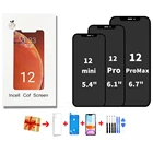 ЖК-дисплей RJ Incell для iPhone 12pro Max12Pro12Miniс 3D сенсорным дигитайзером в сборе, без битых пикселей, ЖК-экран, сменный дисплей