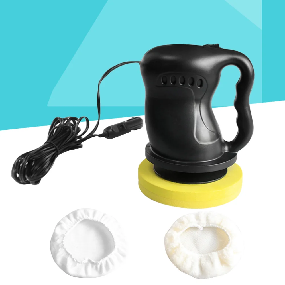 

12V Car Polisher Waxer Kit Waxing Polishing Machine (Orange)