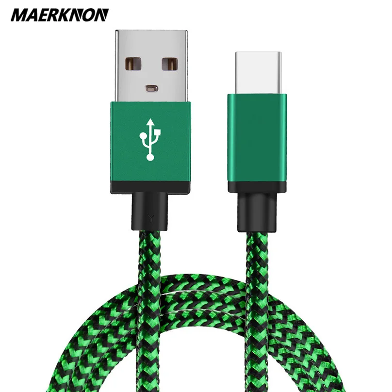 Кабель USB Type-C 1 м/2 м/3 м шнур для быстрой зарядки и передачи данных 3 0 Samsung Xiaomi Huawei Honor