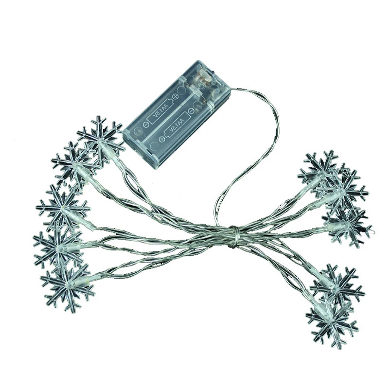 Рождественские снежинки гирлянды сказочные огни светодиодный гирлянда сделай