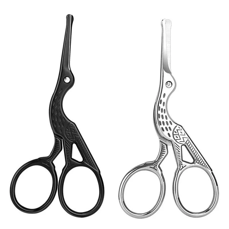 

Creative Nose Trimmer Scissors Moustache Mustache Hair Cutter Creative Crane Shape Safety Nose Hair Scissor Beauty Tool