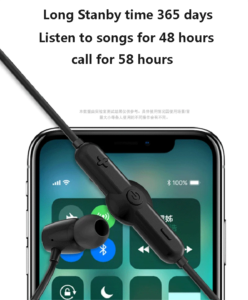 Спортивные Беспроводные наушники, Bluetooth наушники, гарнитура, наушники с микрофоном, громкая связь, наушники с тяжелыми басами