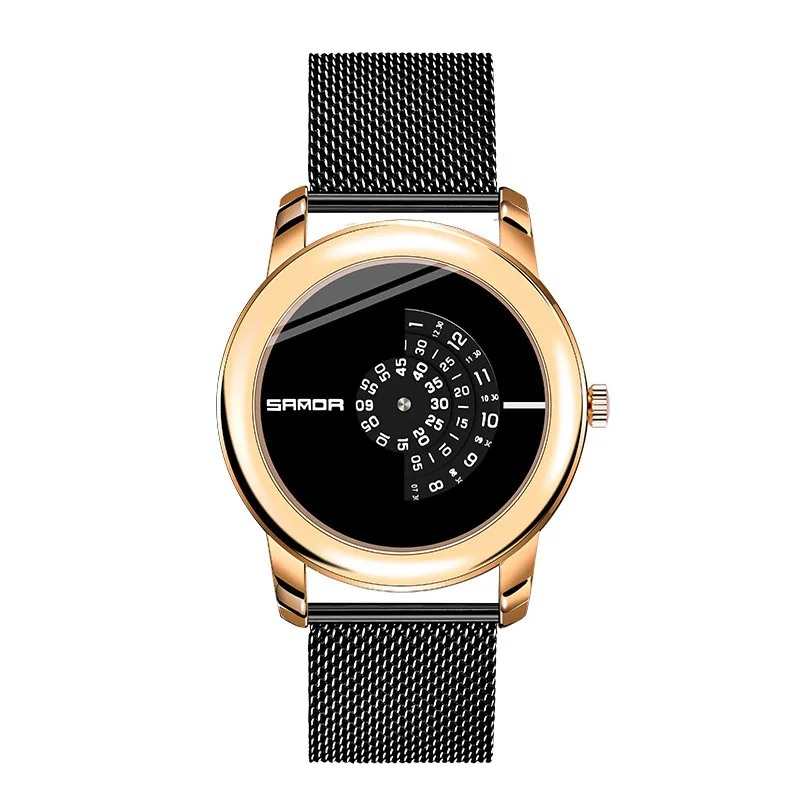 

New Watch Male Student Korean Simple Trendy Fashion Waterproof Casual Men's Quartz Watch Luxury Ladies Watch Fashion & Casual